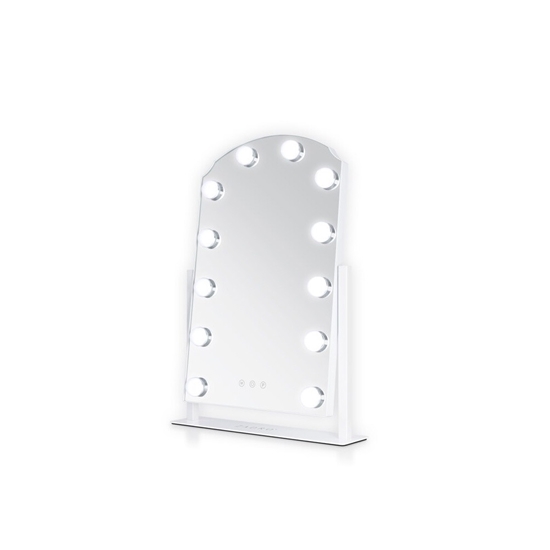 Picture of Zadro Scalloped Edge Hollywood LED Vanity Mirror - White
