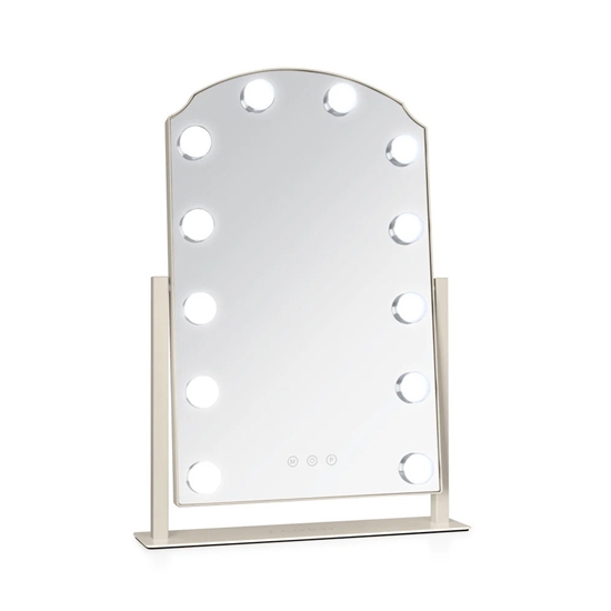 Picture of Zadro Scalloped Edge Hollywood LED Vanity Mirror - Neutral
