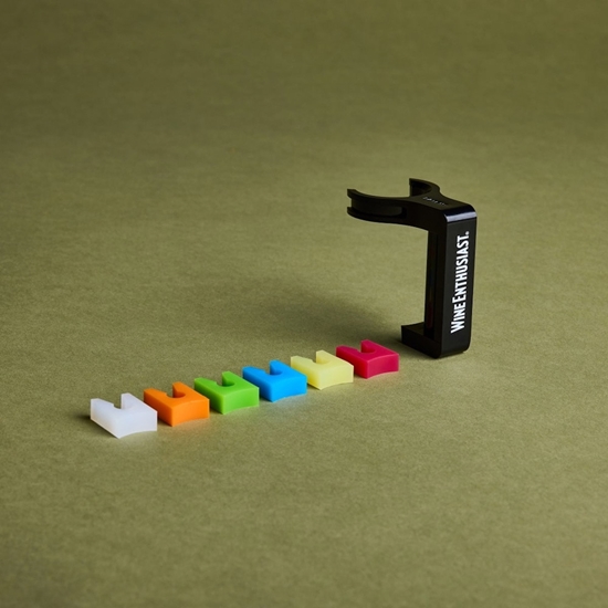Picture of Wine Enthusiast x Pulltex Silicone Wine Glass Markers