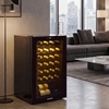 Picture of Wine Enthusiast 33-Bottle Wine Fridge w/ Upright Bottle Holder