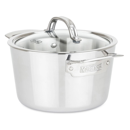 Picture of Viking Contemporary 3-Ply Stainless Steel 3.4-Qt. Soup Pot