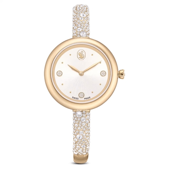 Picture of Swarovski Sublima Bangle Gold-Tone Watch