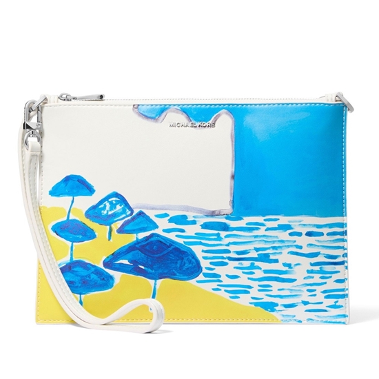 Picture of Michael Kors Jet Set XL Convertible Wristlet - Seaside
