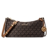 Picture of Michael Kors Zadie Signature Small E/W Crossbody - Brown/Acorn