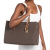 Picture of Michael Kors Zadie Signature Large E/W Zip Tote - Brown/Acorn