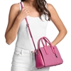 Picture of Michael Kors Laila Signature Small Satchel - Raspberry