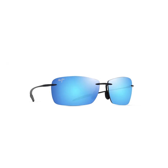 Picture of Maui Jim Lighthouse Sunglasses - Shiny Black/Blue