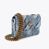 Picture of Kurt Geiger Micro Kensington Denim Crossbody