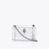Picture of Kurt Geiger Mini Vinyl Kensington Bag - Clear