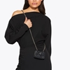 Picture of Kurt Geiger Micro Kensington Quilted Crossbody - Black