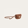 Picture of Ferragamo Double Gancini Mini Bag - Cognac