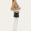 Picture of Ferragamo Multipocket Bucket Bag - Black