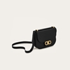 Picture of Ferragamo Double Gancini N/S Crossbody - Black