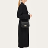 Picture of Ferragamo Double Gancini N/S Crossbody - Black