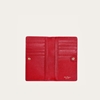 Picture of Ferragamo Gancini Continental Wallet - Lipstick Red