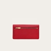 Picture of Ferragamo Gancini Continental Wallet - Lipstick Red