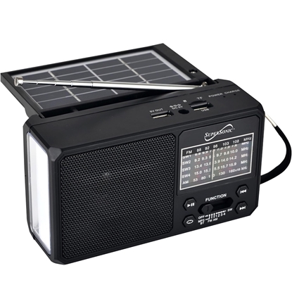 Picture of Supersonic Solar Wave 6-Band Bluetooth Radio