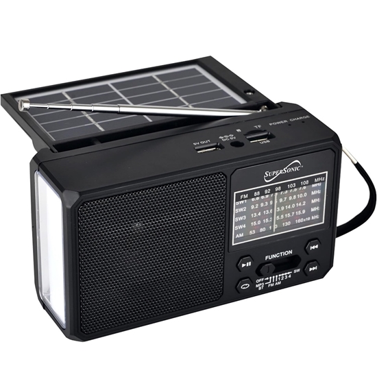 Picture of Supersonic Solar Wave 6-Band Bluetooth Radio