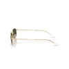 Picture of Ray-Ban Polished Arista Gold Sunglasses with Green Lens