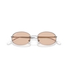 Picture of Ray-Ban Transitions Sunglasses - Polished Silver/Amber Lens