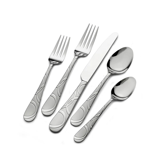 Picture of Pfaltzgraff Garland Frost 20-Piece Flatware Set