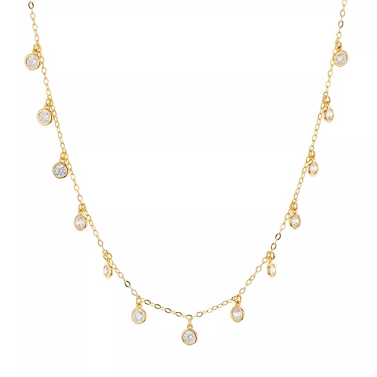 Picture of Nadri Shaker Gold-Tone Necklace