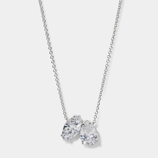 Picture of Nadri Everleigh Pendant Necklace - Rhodium