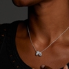 Picture of Nadri Everleigh Pendant Necklace - Rhodium