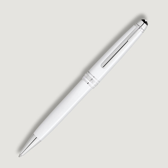 Picture of Montblanc Meisterstuck White Classique Ballpoint Pen