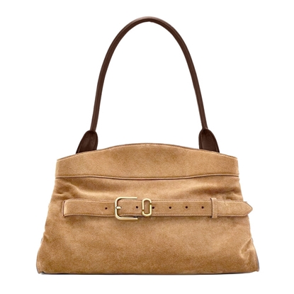 Picture of Marc Jacobs Suede Dakota Satchel - Sahara