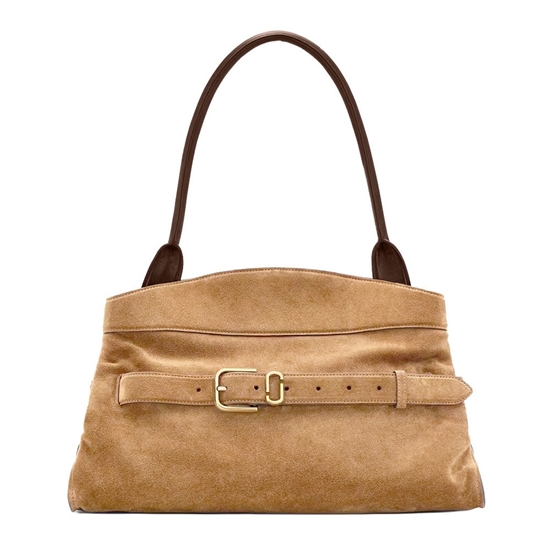 Picture of Marc Jacobs Suede Dakota Satchel - Sahara