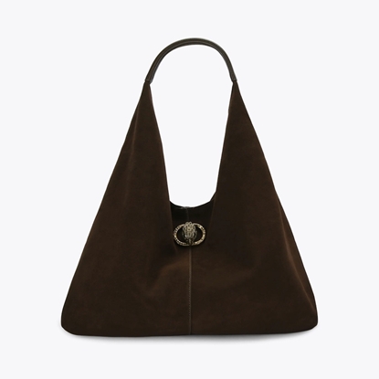 Picture of Kurt Geiger Chelsea Large Slouch Hobo - Dark Brown