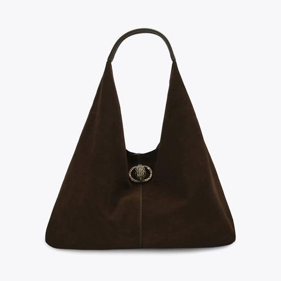 Picture of Kurt Geiger Chelsea Large Slouch Hobo - Dark Brown