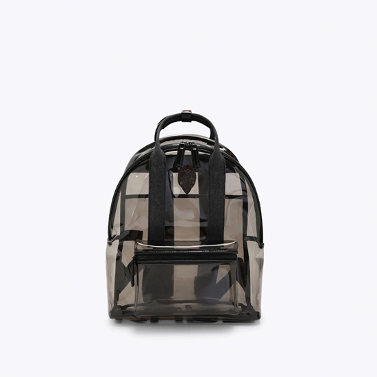 Picture of Kurt Geiger Vinyl Kensington Large Backpack - Black