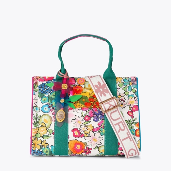 Picture of Kurt Geiger Small Southbank Tote - White/Other