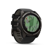 Picture of Garmin fenix 8 51mm Solar Carbon Grey Titanium w/ Silicon Band