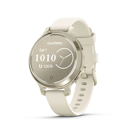 Picture of Garmin Lily 2 Active - Lunar Gold with Bone Silicone Band