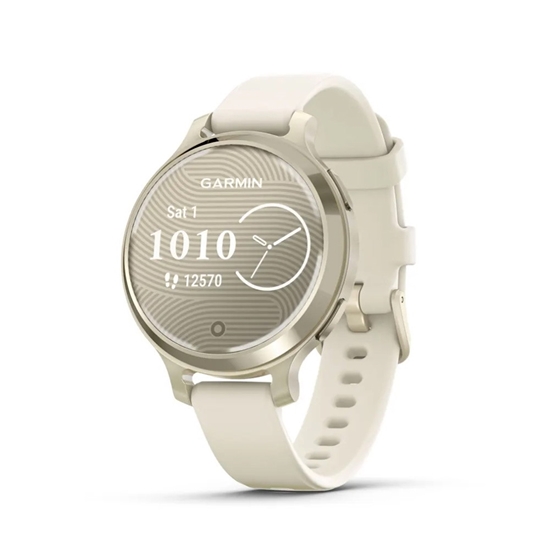 Picture of Garmin Lily 2 Active - Lunar Gold with Bone Silicone Band