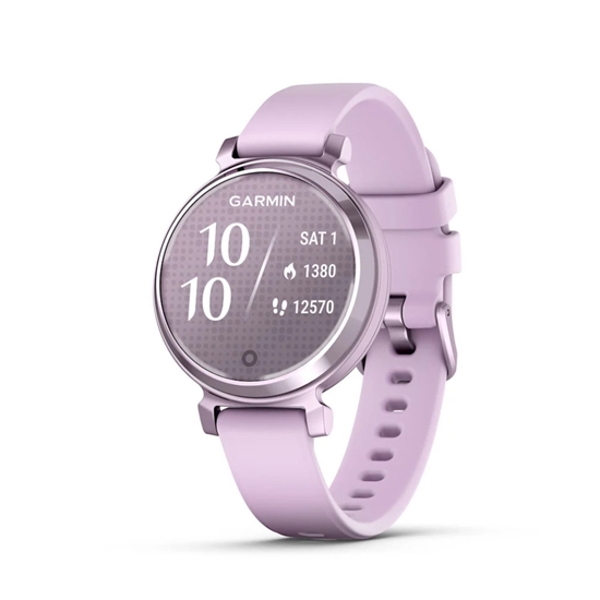 Picture of Garmin Lily 2 Sport - Metallic Lilac with Lilac Silicone Band