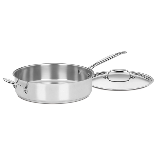 Picture of Cuisinart 5.5 Qt. Saute Pan with Helper Handle and Lid