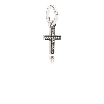 Picture of Pandora® Sparkling Faith Pendant Charm