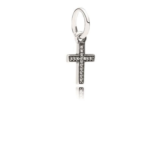 Picture of Pandora® Sparkling Faith Pendant Charm