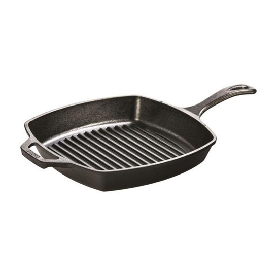 Picture of Lodge® 10.5-Inch Square Cast Iron Grill Pan