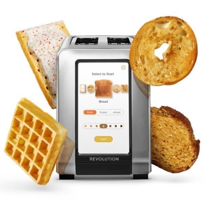 Picture of Revolution Cooking™ InstaGLO R180 Connect Toaster - Stainless Steel/Chrome