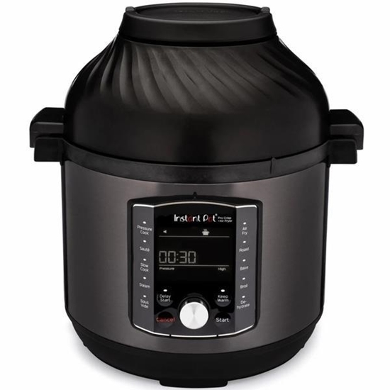 Picture of Instant Pot® Pro™ Crisp 8-Quart Pressure Cooker and Air Fryer- Black