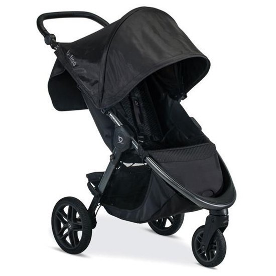 Picture of Britax B-Free 3-Wheel Stroller-Midnight