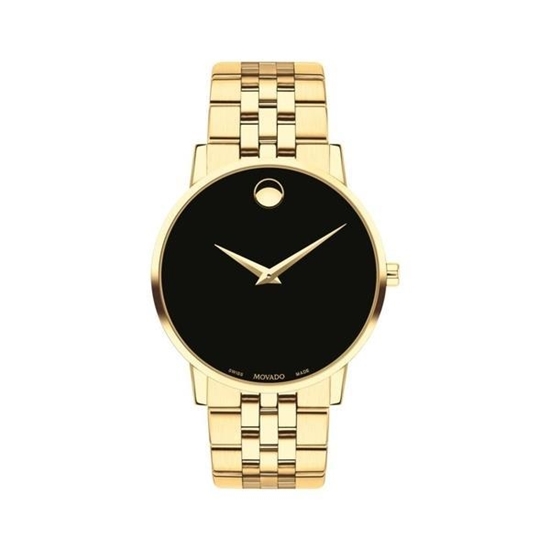 Picture of Movado® Men's Museum Classic Gold Tone Watch