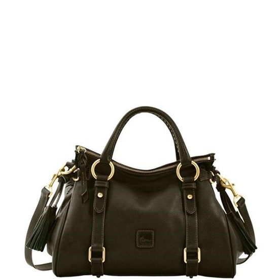 Picture of Dooney & Bourke™ Florentine Small Satchel- Black