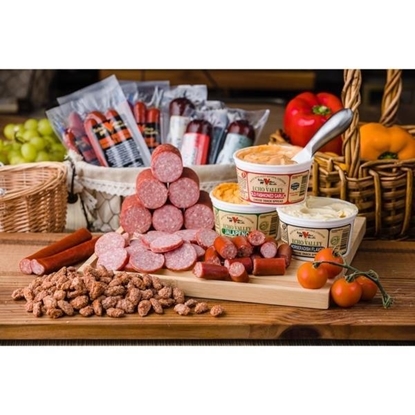 Picture of Echo Valley Meats Sausage & Cheese with Almonds Feast