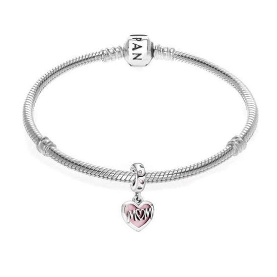 Picture of Pandora® Mom Script Charm Bracelet